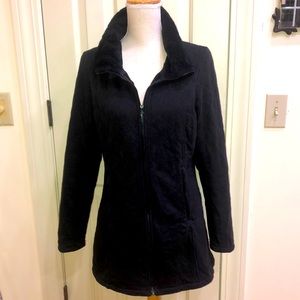 Black North Face Quilted Jacket